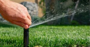 best sprinkler head watering lawn