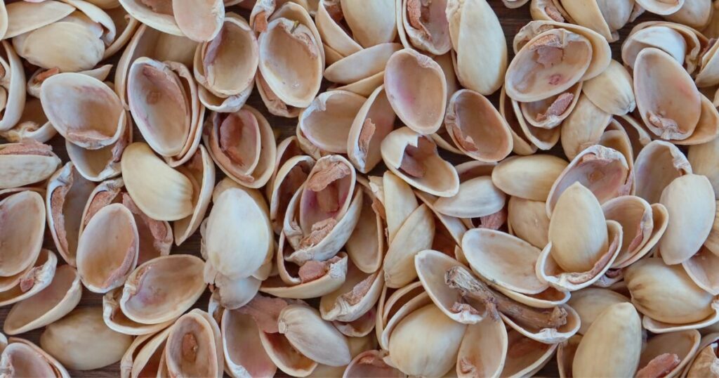 pistachio shells for composting