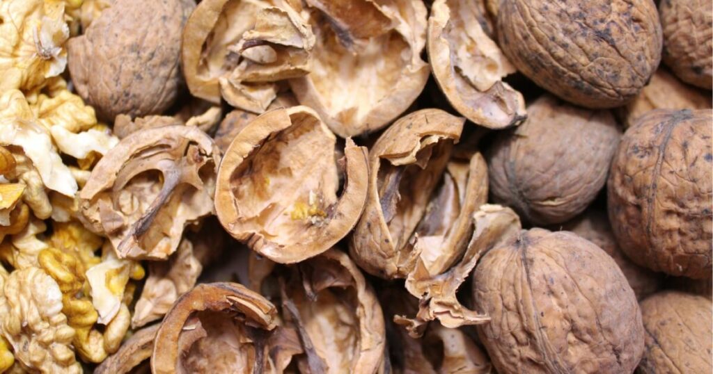 walnut shells for composting